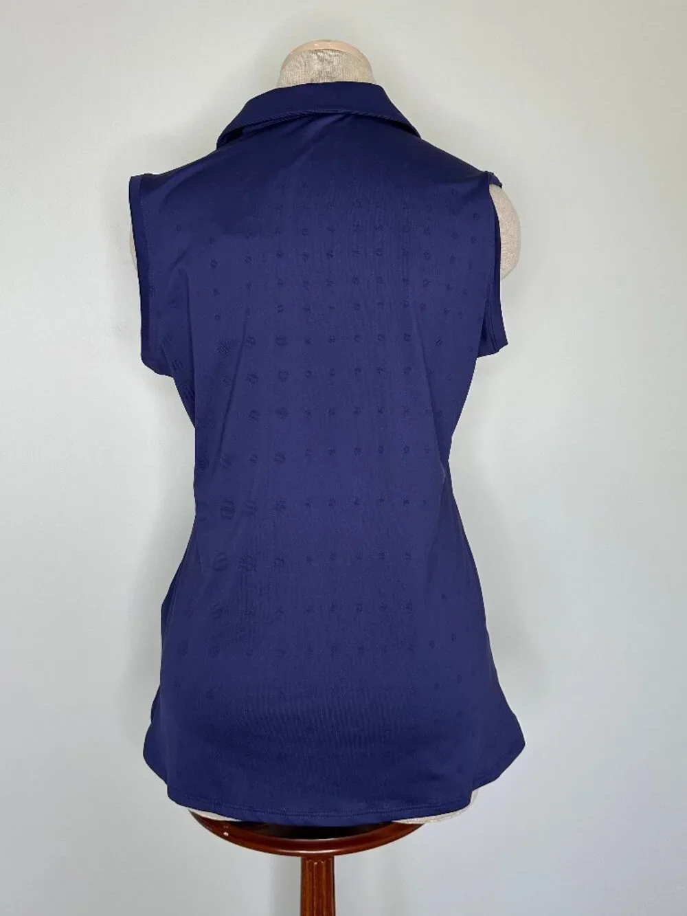 Nike Golf Women's Tour Performance Purple Sleeveless Collared Polo Medium NWT